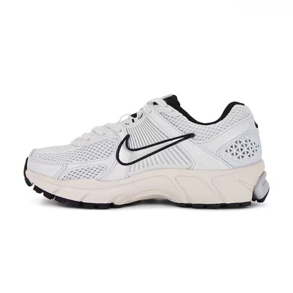 Nike Zoom Vomero 5 Sneakers in Pure Platinum, Chrome, & Light Orewood Revolve 6 - Picture 5 of 12